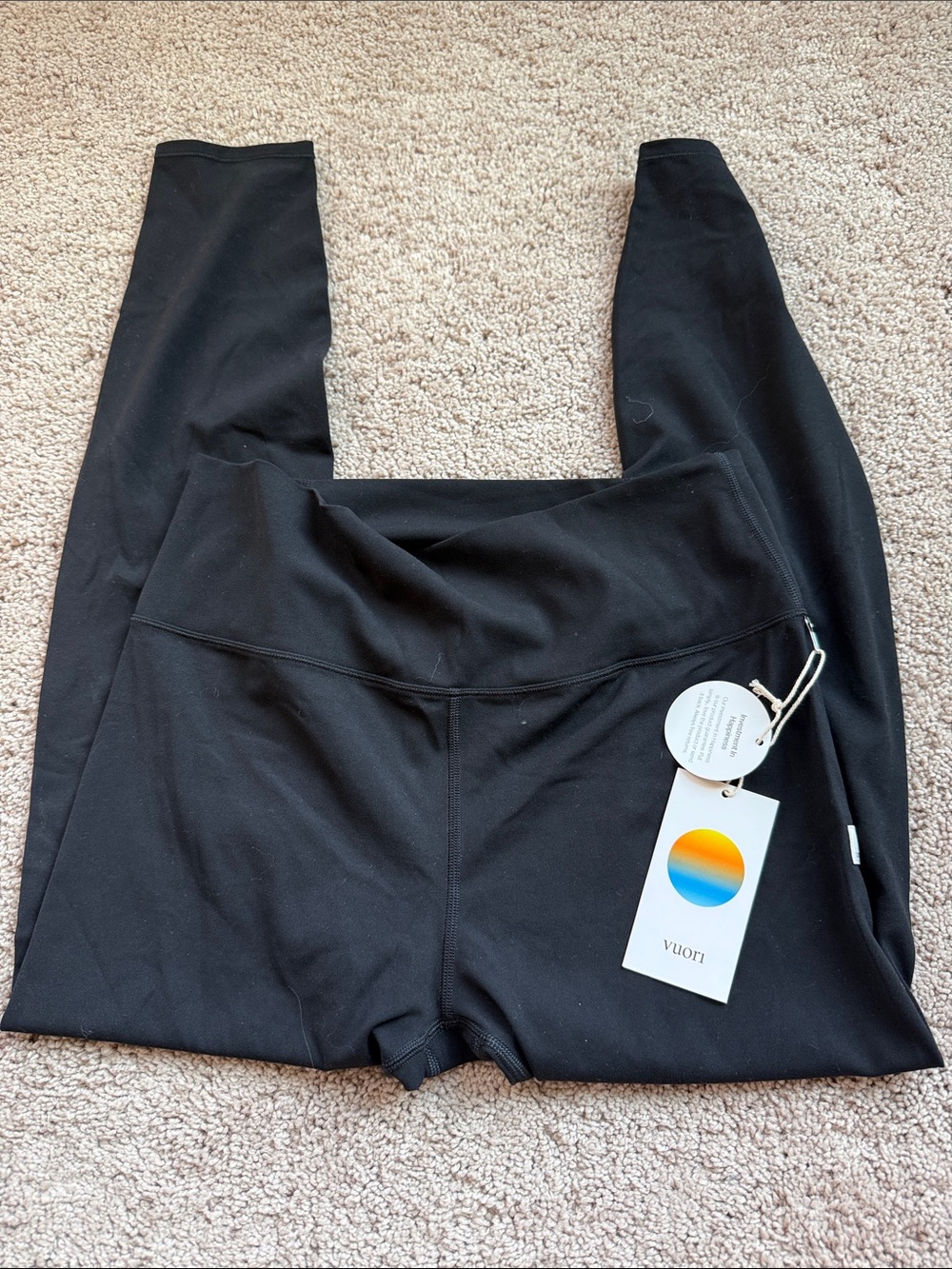 Vuori Women's Black Leggings